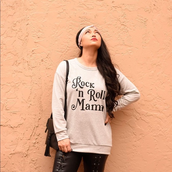 Rock N Roll Mama Sweatshirt - Picture 5 of 6